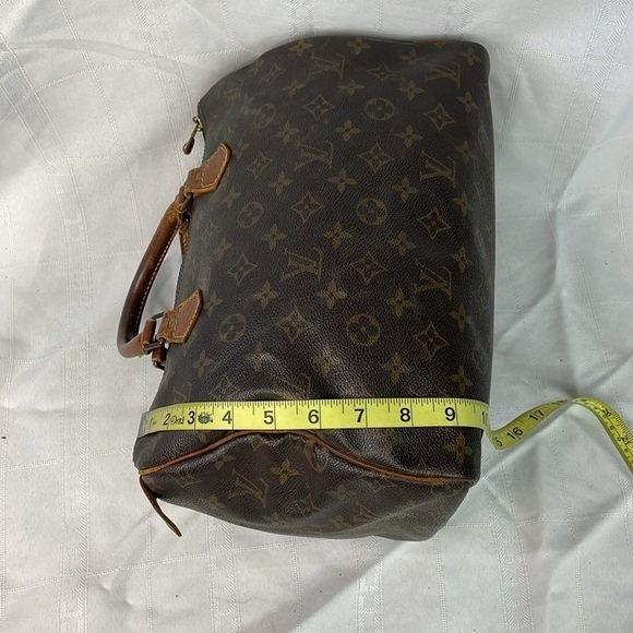 Louis Vuitton Monogram Speedy 30 Handbag Classic Designer Timeless Luxury - Picture 11 of 17